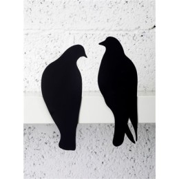 Decoración estanterías - LOVE BIRDS SET DE 2 PÁJAROS