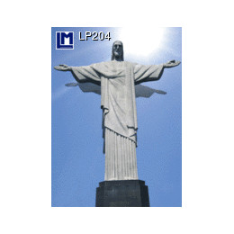 Postal animada 3D  JESUS EN RIO DE JANEIRO
