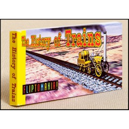 Libro - MINILIBRO DIAPORAMA - THE HISTORY OF TRAINS