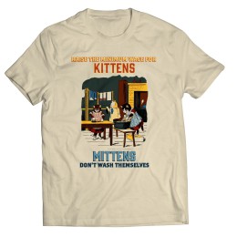 Camiseta - KITTENS MITTENS -S
