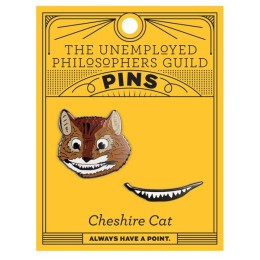 Pin de coleccionismo - CHESHIRE CAT (2 UNIDADES)