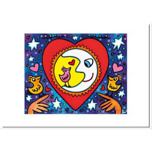 Tarjeta  JAMES RIZZI. WHEN LOVE IS IN THE AIR