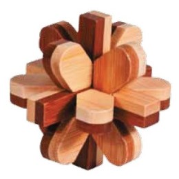 Puzzle - IQ-TEST BAMBOO PUZZLE SNOWBALL