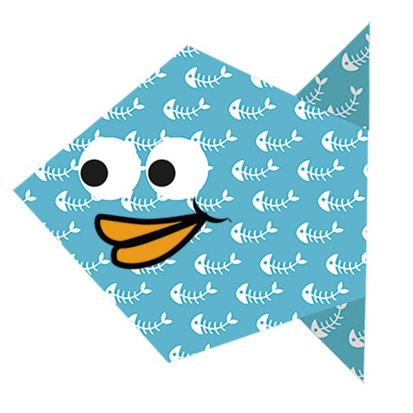 Fish Kids Origami Kit Fridolin New