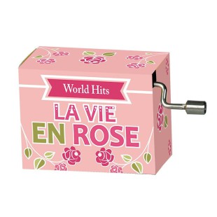 Caja de música - MUSIC BOX, LA VIE EN ROSE, WORLD-HITS 4