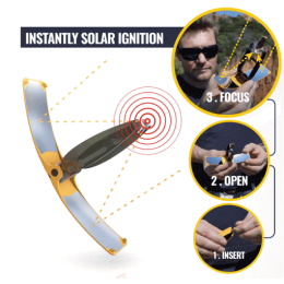 Encendedor solar - SUNCASE BLANC